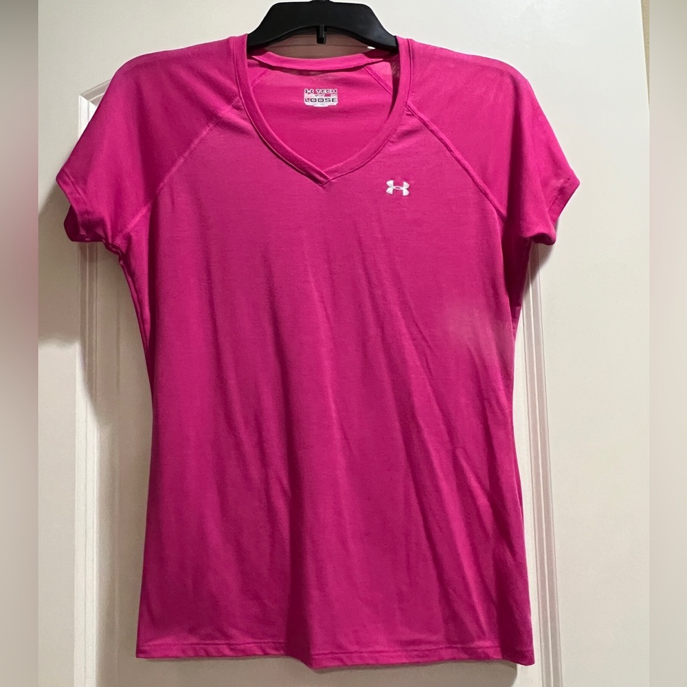 Under Armour Tech Loose Heatgear V Neck T-shirt